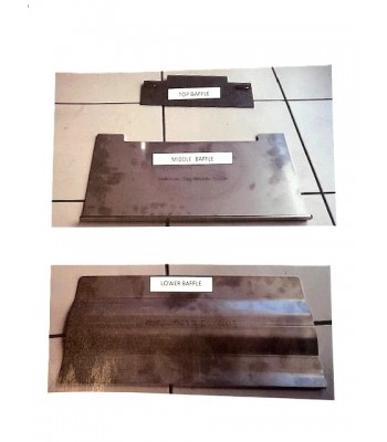 Dalby Smoke Control Eco Baffle Set of 3