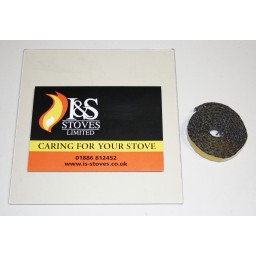Charnwood C4 Replacement Stove Glass 280mm x 280mm