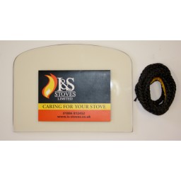 Cosyfire 90 Replacement Stove Glass 378mm x 272mm