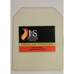 Eva 402 Northumberland 09 Replacement Stove Glass 239mm x 186mm
