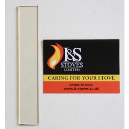Rayburn Mini 70/Princess Replacement Stove Glass 220mm x 33mm 