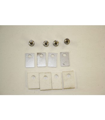 Franco Belge Glass Clips and Screws Pack Of 4