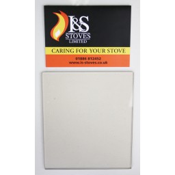 Broseley Canterbury Multifuel Replacement Stove Glass 357mm x 244mm